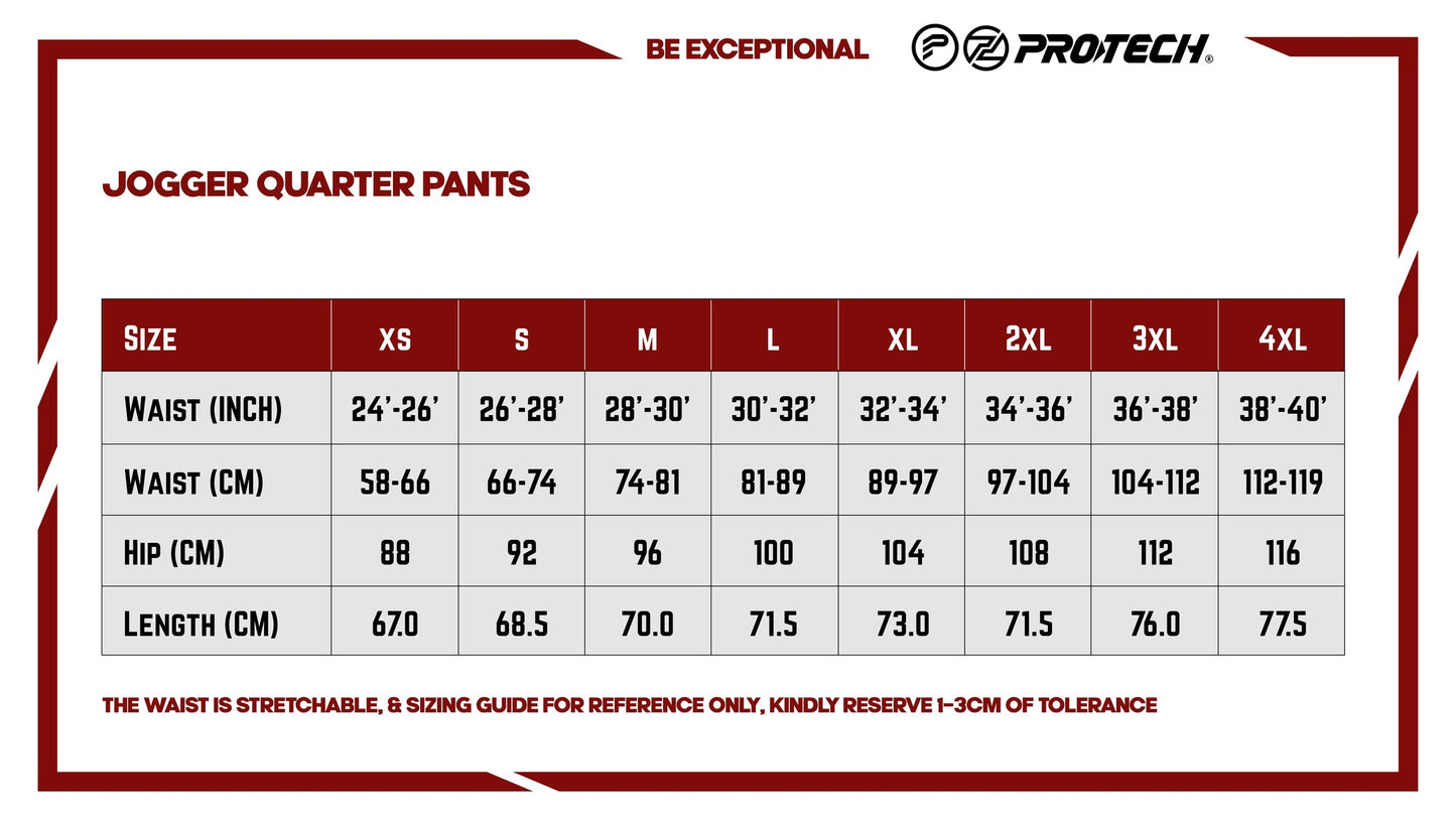 Protech Sports Cotton Cropped Joggers (Black) | RNZ90023 |